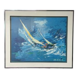 Late 20th Century Leroy Neiman Framed Print