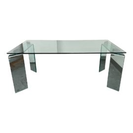 Fiam Italia Bartoli Design Ray Dining Table. Original Price: $4,500