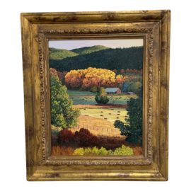 J. Overkamp "Wind River" Custom Framed Painting