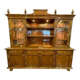 Custom Design Large 2-Piece Display Hutch