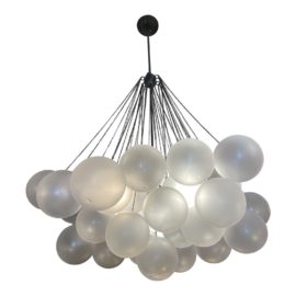 Apparatus 35 Orb Cloud Chandelier. Original Price: $10,920