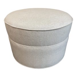 Hickory Custom Transitional Ottoman