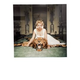 Jonathan Adler Slim Aarons "Beauty + the Beast" Photo. Original Price: $3,395