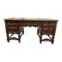 Antique Spindle Leg Partner Desk