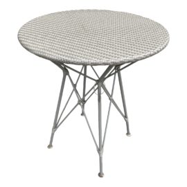 Janus Et Cie Whisk Woven Top Side Table. Original Price: $1,084