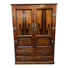 Vintage Asian Rosewood Cabinet