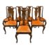 Baker Furniture Set of Eight Velvet Chairs