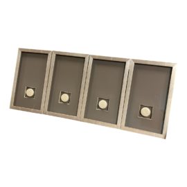 Paul Maghder Gallery Custom Framed Shell Series - Set of Four. Original Price: $2,000