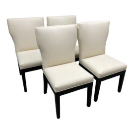 Kay Chesterfield Christian Liagre + Holly Hunt Style Side Chair - Set of Four. Original Price: $4,443