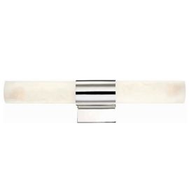 Hudson Valley Barkley Alabaster Nickel Sconce. Original Price: $606