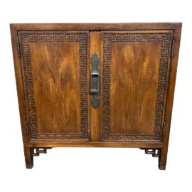 Vintage Raymond K. Sabota Asian Entry Cabinet