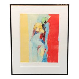 John Denning "Young Women" Limited Edition Giclee Framed Print