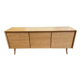 Article Seno Oak Stained Sideboard. Original Price: $1,300