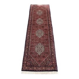 Vintage Persian Bijar Runner Rug - 2′4″ × 8′5″