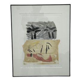 JoAnn Ugolini "Girl on the Beach" Original Abstract Painting. Original Price: $1,000