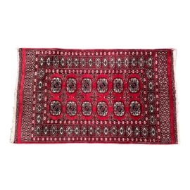 Classic Small Red Bokhara Rug - 2′6″ × 4′3″