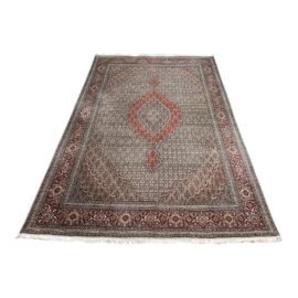 Vintage Persian Tabriz Area Rug - 5′8″ × 9′10″