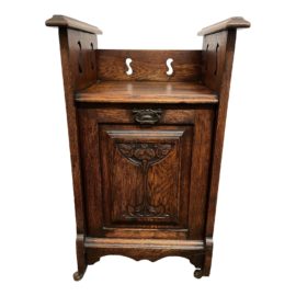 Vintage Art Deco Style Coal Hod