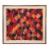 Isabelle De Borchgrave Original "Plisse No. 3" Sculptural Abstract Painting. Original Price: $29,362