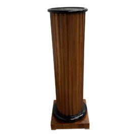 Custom Designed Traditional Classic Riveted Wooden Pedestal Column