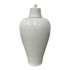 William Sonoma Ceramic Dragon Ginger Jar. Original Price: $595