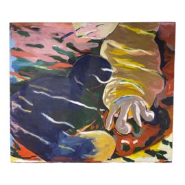 Original Multicolor Abstract Acrylic Painting