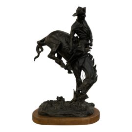 Cecil Golding After Frederick Remington, Cast Bronze Statue