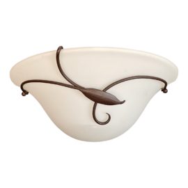 Hubbardton Forge Forged Leaves Pocket Sconce. Original Price: $550