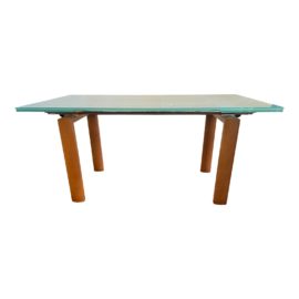 Modrest Bijour Modern Extendable Glass Dining Table. Original Price: $3,060