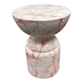 NEW Custom Design Marble Pawn Table - Small, Pink