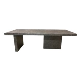 NEW Custom Design Foundry Stone Faux Finish Dining Table