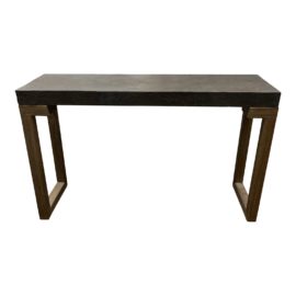 NEW Custom Design Darsena Cement + Wood Console
