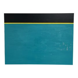 Jennifer Yoon "Sunrise by the Sea" Original Abstract Painting