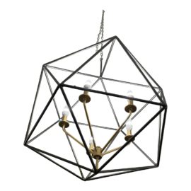 Hinkley Lighting Astrid Five Light Large Open Frame Chandelier. Original Price: $1,050