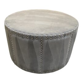 Safavieh Round Nailhead Ottoman