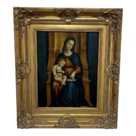 Custom Modonna and Child Painting