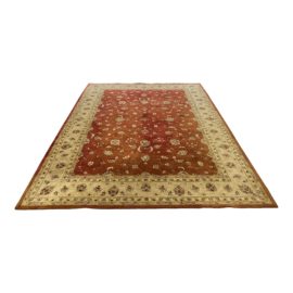 Restoration Hardware Hand Made Persimmon Rug - 9′ × 12′2″