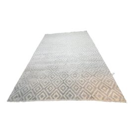 HD Buttercup Blue + White Area Rug - 9′11″ × 13′11″. Original Price: $2,600