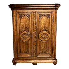 Early 20th Century Biedermerier Style Media Armoire