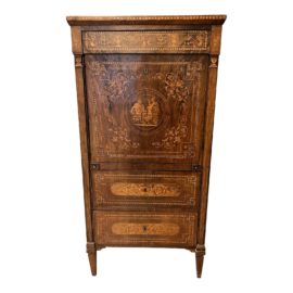 Early 20th Century Neoclassical Style Inlay Secretary