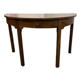 Traditional Demi Lune + Single Drawer