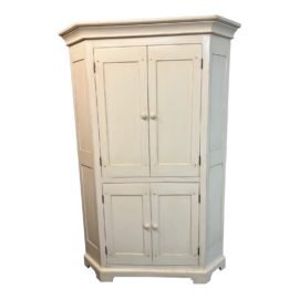 Antique Designs Custom Traditional Corner Cabinet. Original Price: $5,000