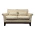 Ted Boerner Intermezzo Beige Chevron Two Seater Loveseat