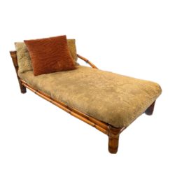 Vintage Budji Layug Bamboo Chaise Longue