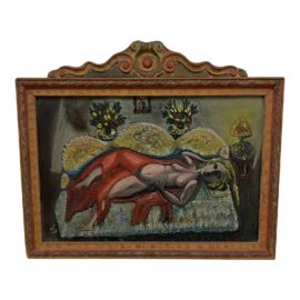 Mid 20th Century "A Sleeping Beauty" Original Painting