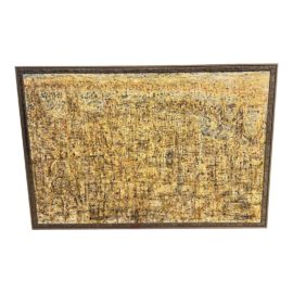 Humberto Salanova Colosia "San Francisco" Painting - Mixed Media on Canvas Signed 2006. Original Price: $2,800