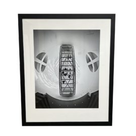 Jeff C.K. Chih Framed Black + White Photograph - Skywalk