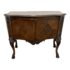 Vintage Traditional Two Door Carved Wood Storage Sideboard