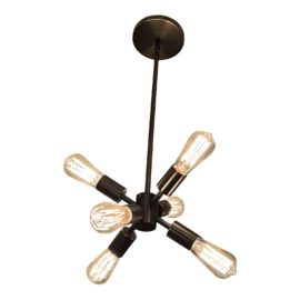 West Elm Six Light Pendant