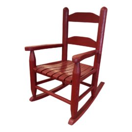Children's Red Rocking Chair